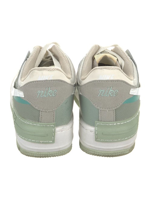 Nike Leather Colorblock Pattern Sneakers