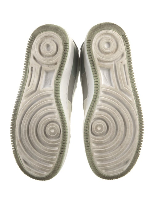 Nike Leather Colorblock Pattern Sneakers