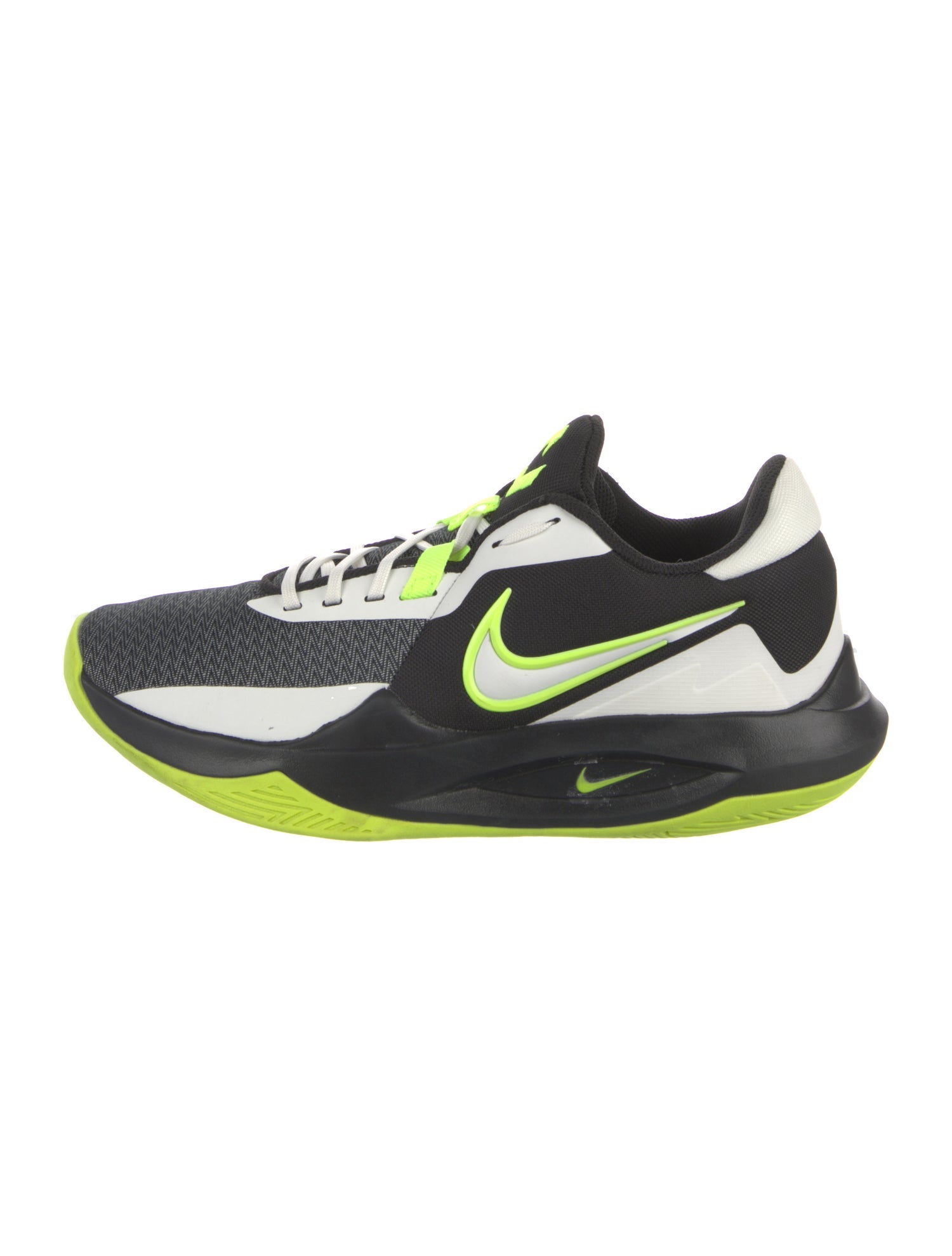 Nike Precision 6 'Black Volt' Athletic Sneakers