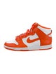 Nike Leather Colorblock Pattern Sneakers