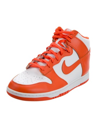 Nike Leather Colorblock Pattern Sneakers
