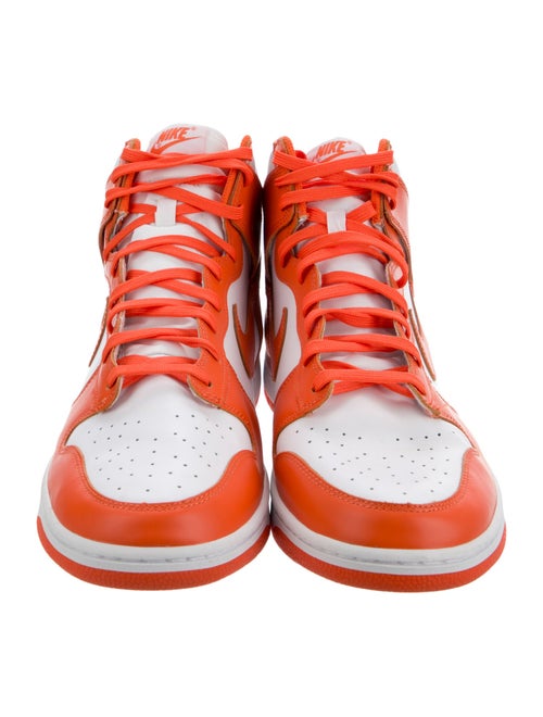 Nike Leather Colorblock Pattern Sneakers