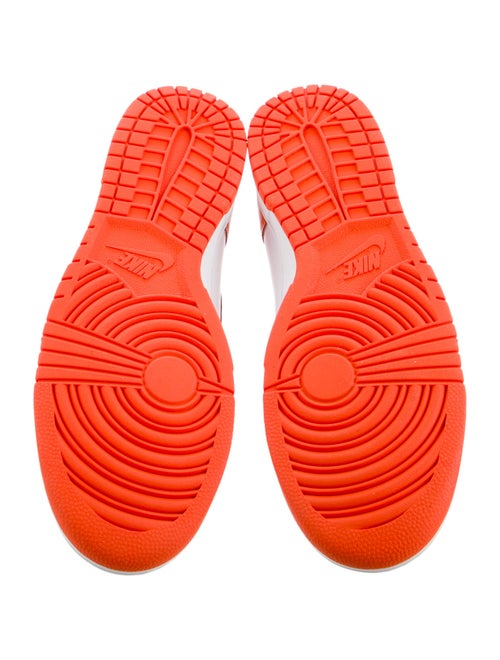 Nike Leather Colorblock Pattern Sneakers