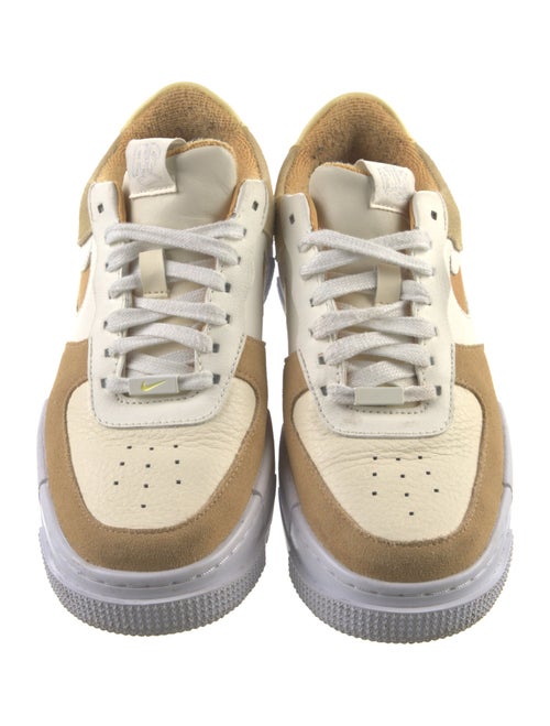 Nike Leather Colorblock Pattern Sneakers