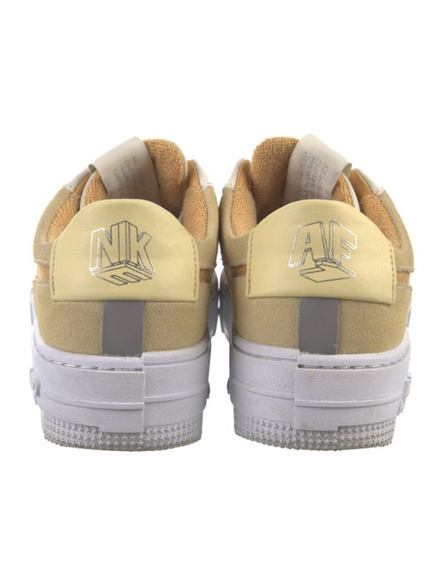 Nike Leather Colorblock Pattern Sneakers