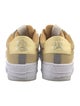 Nike Leather Colorblock Pattern Sneakers