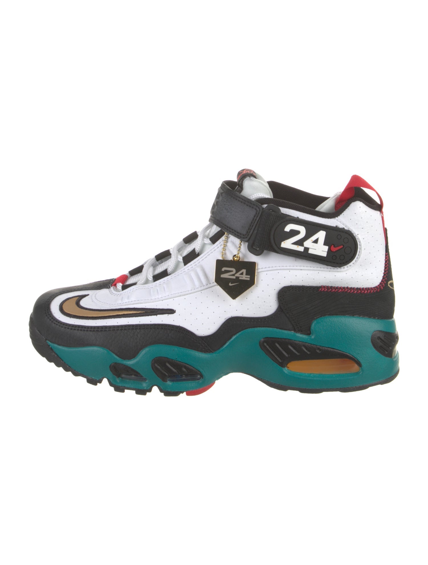 Nike Leather Mesh Accents Athletic Sneakers