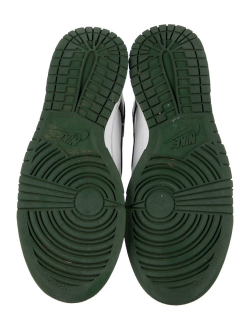 Nike Leather Colorblock Pattern Sneakers