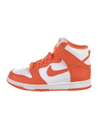 Nike Leather Colorblock Pattern Wedge Sneakers
