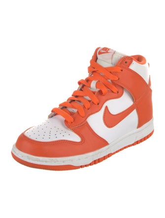 Nike Leather Colorblock Pattern Wedge Sneakers