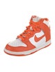 Nike Leather Colorblock Pattern Wedge Sneakers