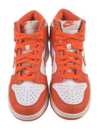 Nike Leather Colorblock Pattern Wedge Sneakers