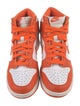 Nike Leather Colorblock Pattern Wedge Sneakers