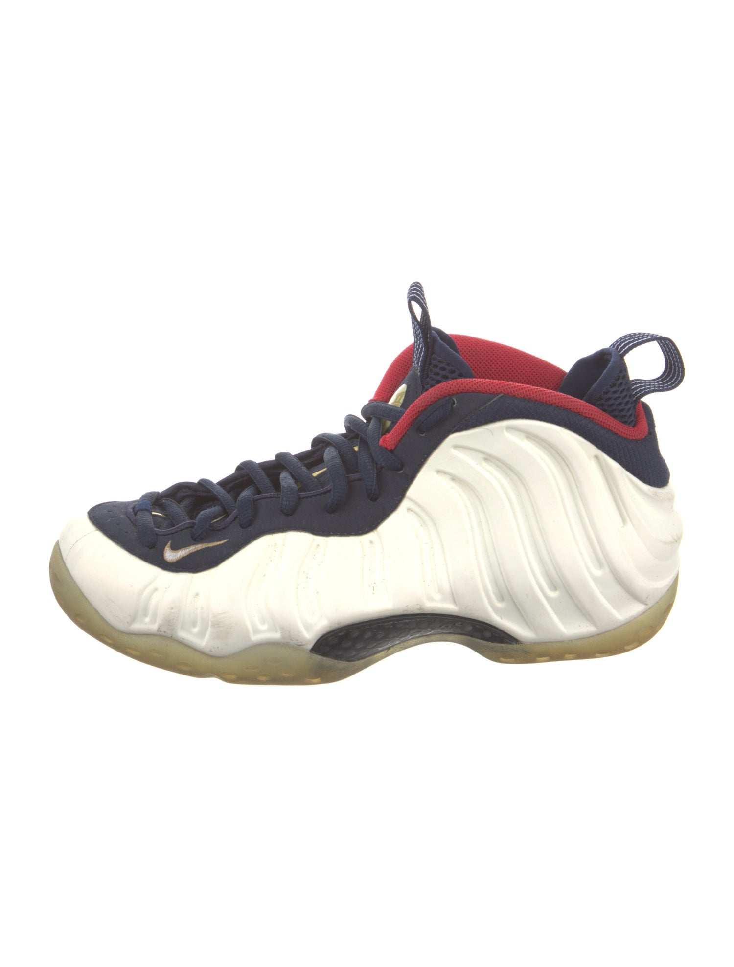 Nike Leather Colorblock Pattern Sneakers