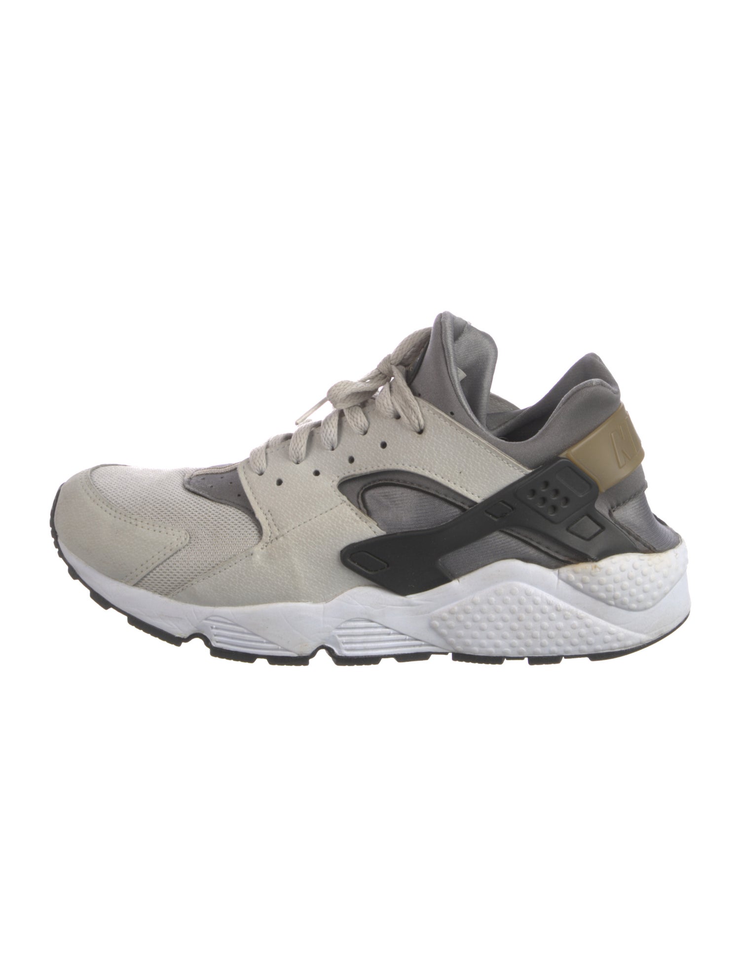 Nike Leather Colorblock Pattern Athletic Sneakers
