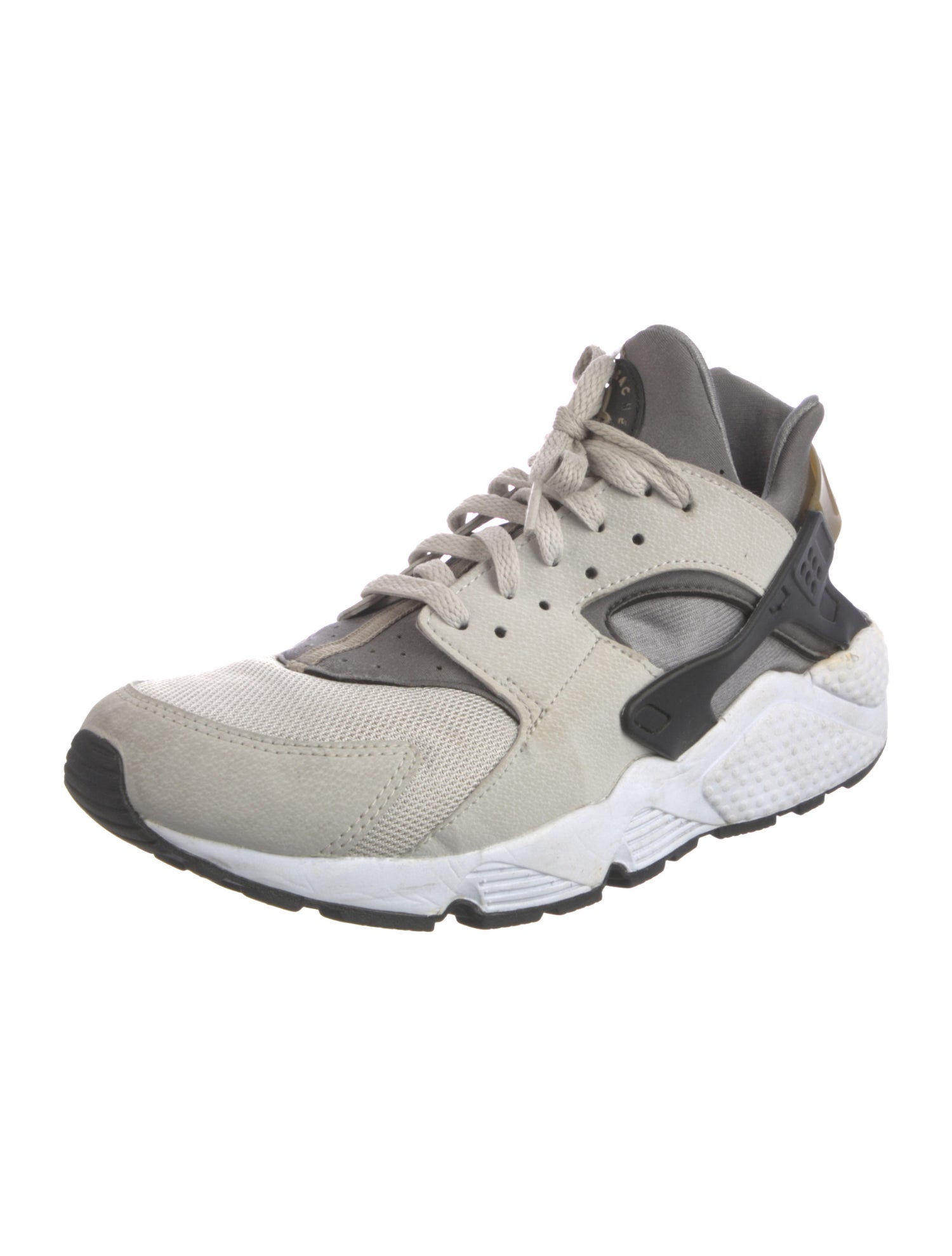 Nike Leather Colorblock Pattern Athletic Sneakers