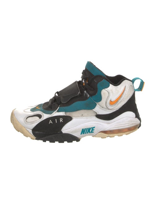 Nike Leather Colorblock Pattern Sneakers