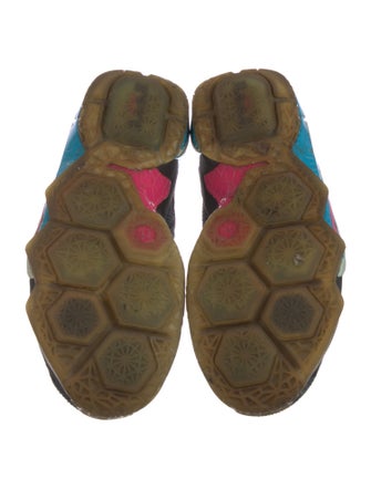 Nike x LeBron Mesh Printed Sneakers