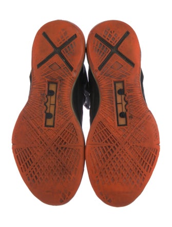 Nike Leather Colorblock Pattern Sneakers