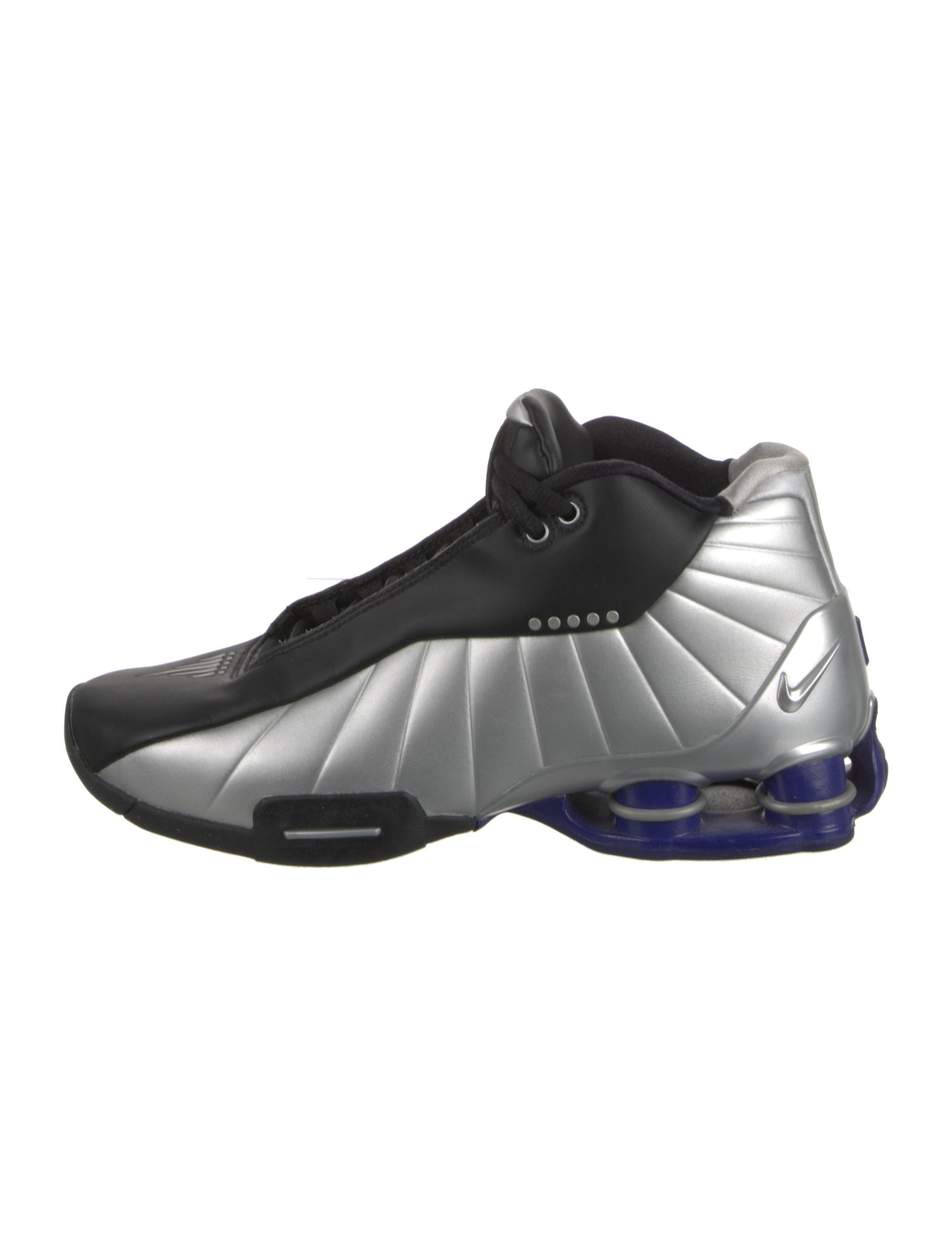 Nike Leather Colorblock Pattern Sneakers