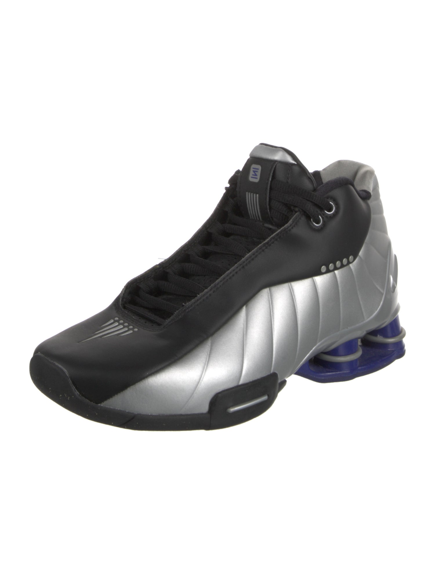 Nike Leather Colorblock Pattern Sneakers