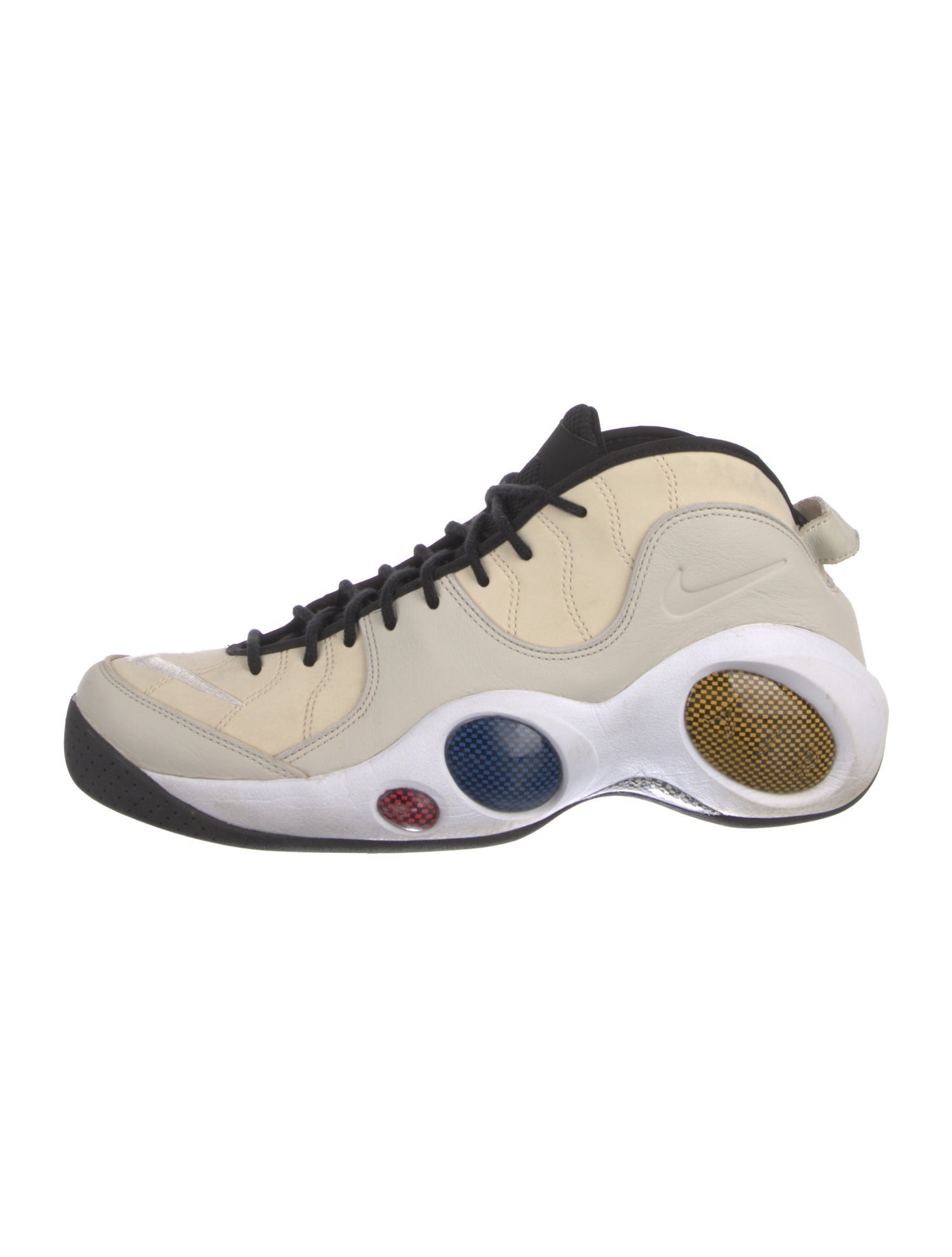 Nike Leather Embroidered Accent Sneakers