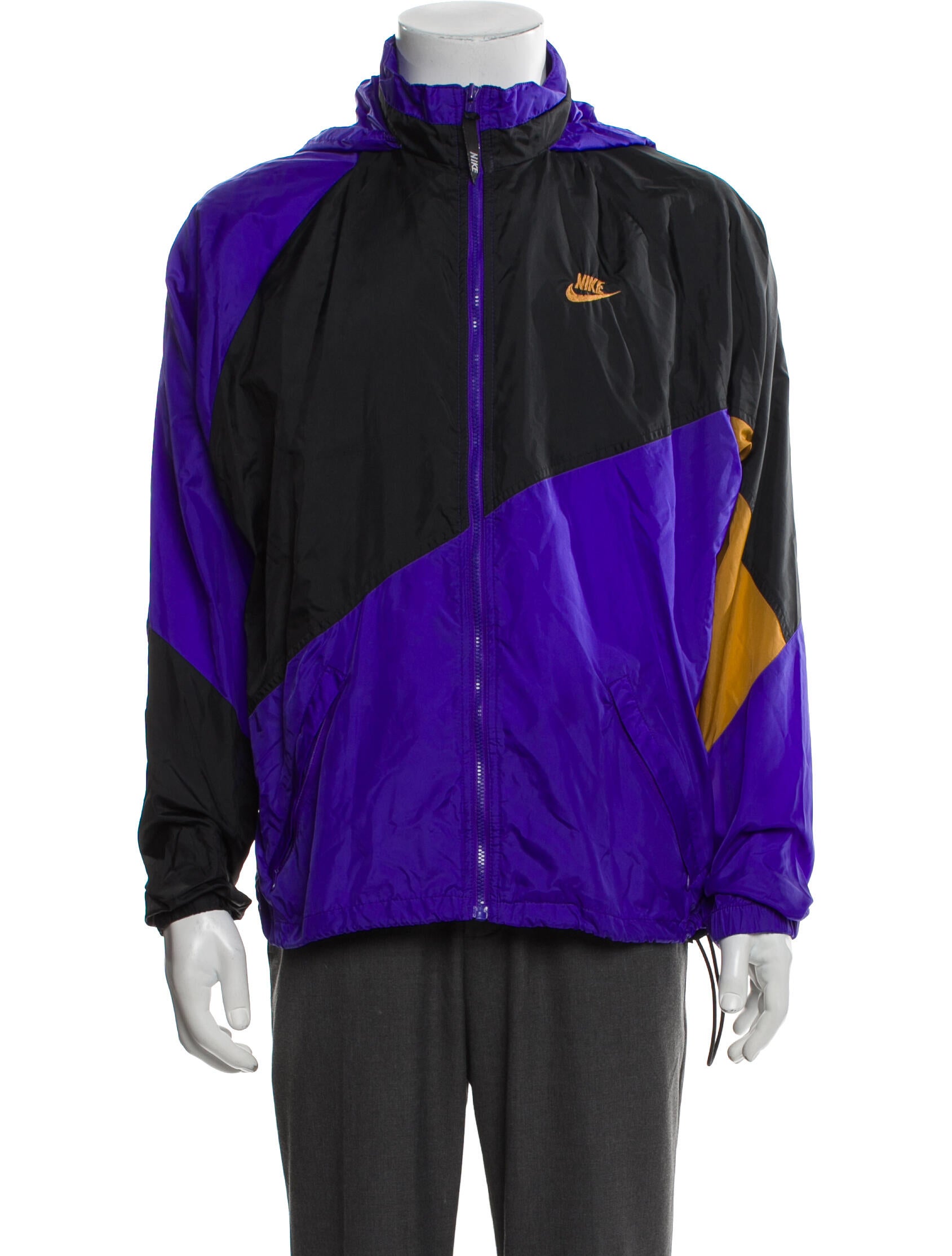 Nike Vintage Colorblock Pattern Performance Jacket