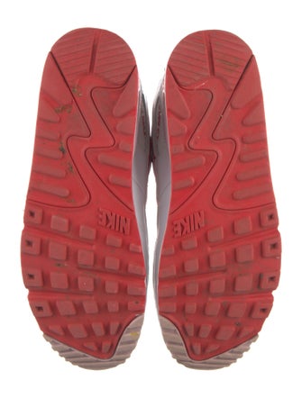 Nike Leather Colorblock Pattern Sneakers