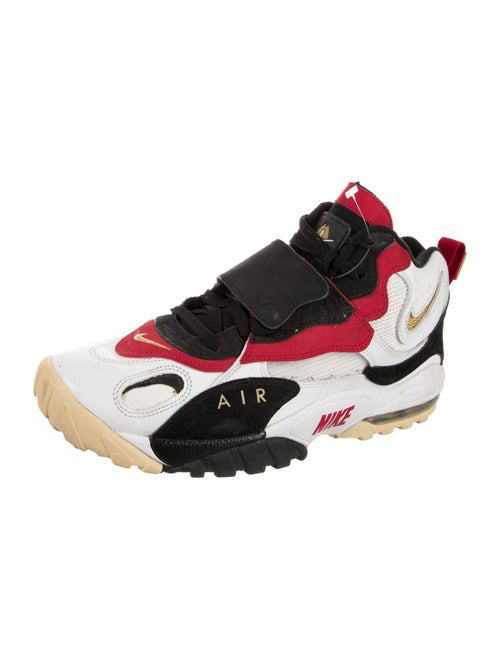 Nike Leather Colorblock Pattern Sneakers