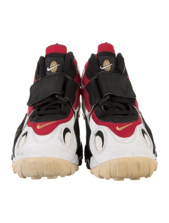 Nike Leather Colorblock Pattern Sneakers