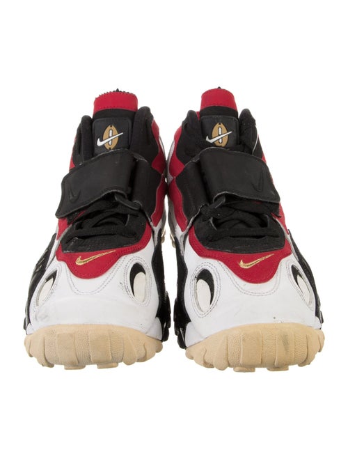 Nike Leather Colorblock Pattern Sneakers