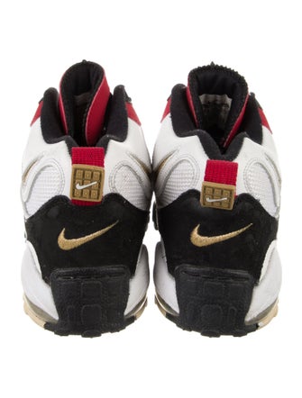 Nike Leather Colorblock Pattern Sneakers