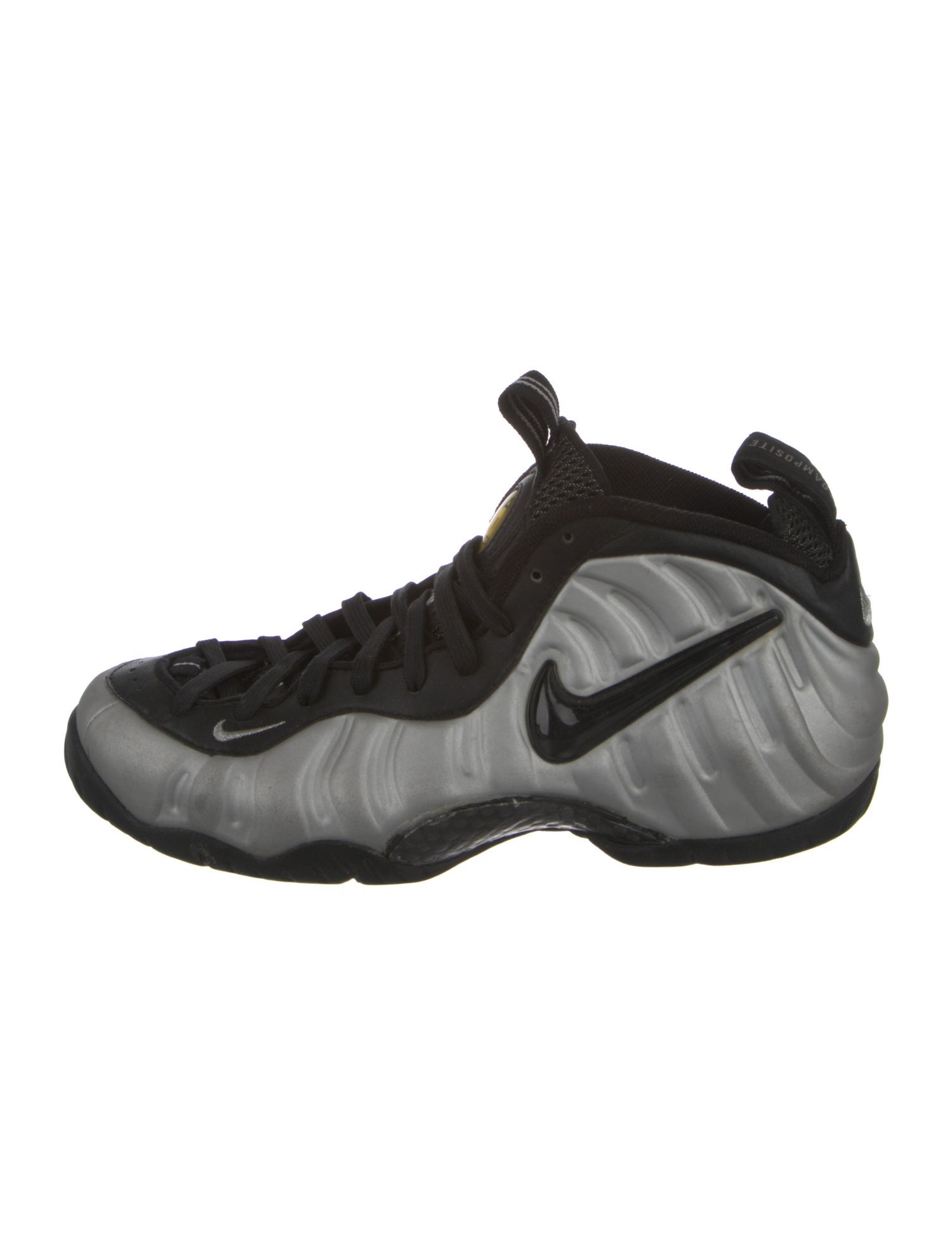 Nike Air Foamposite Pro Metallic Silver Sneakers