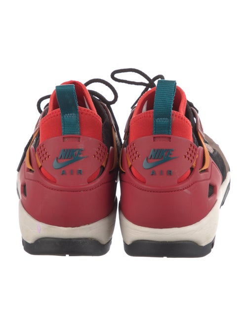 Nike Suede Colorblock Pattern Sneakers