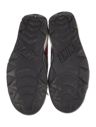 Nike Suede Colorblock Pattern Sneakers