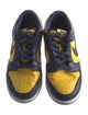 Nike Leather Colorblock Pattern Sneakers