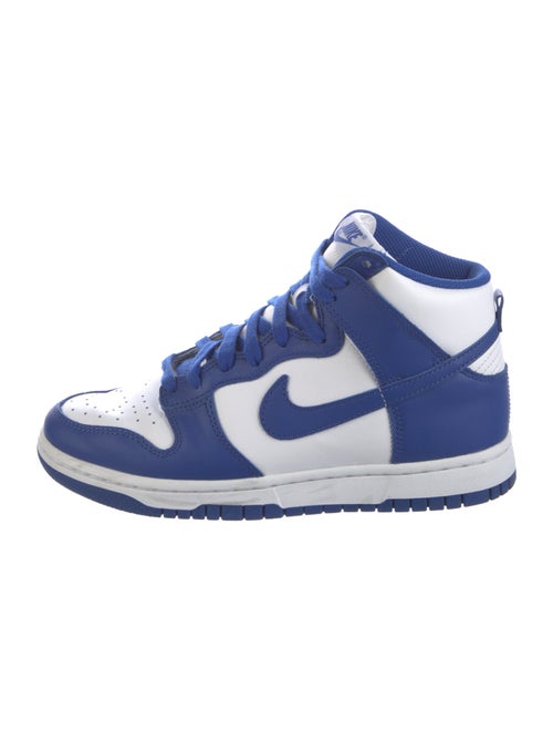 Nike Leather Colorblock Pattern Sneakers