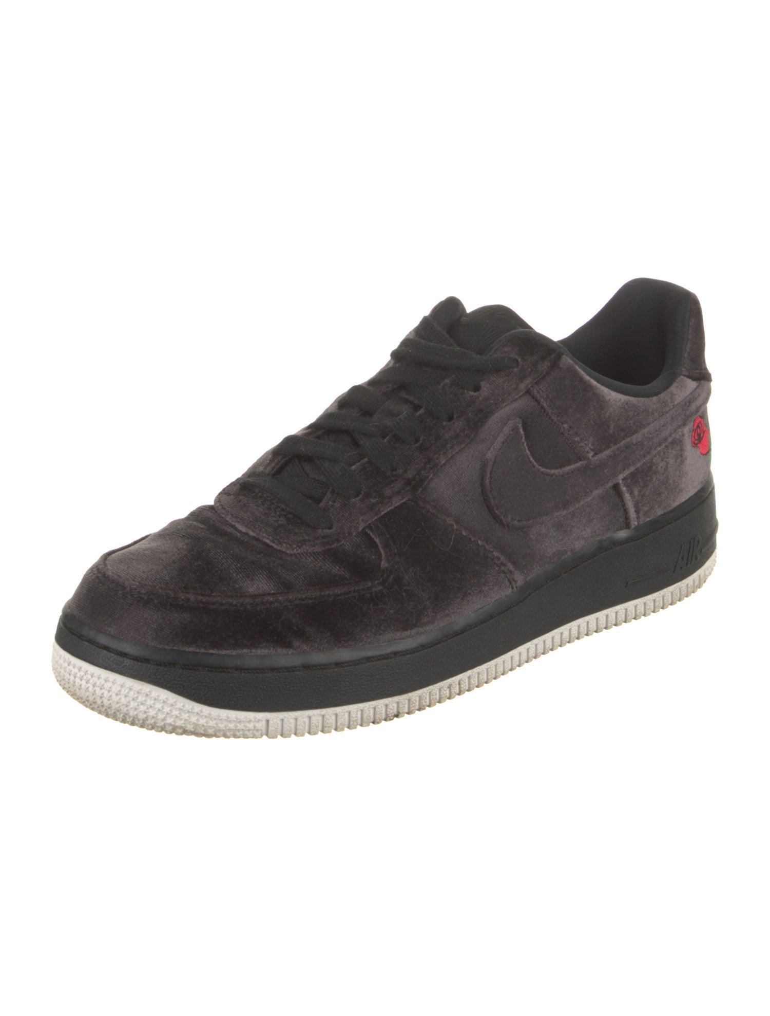 Nike Air Force 1 Low Rose Velvet Sneakers
