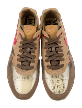 CLOT x Nike Suede Printed Sneakers