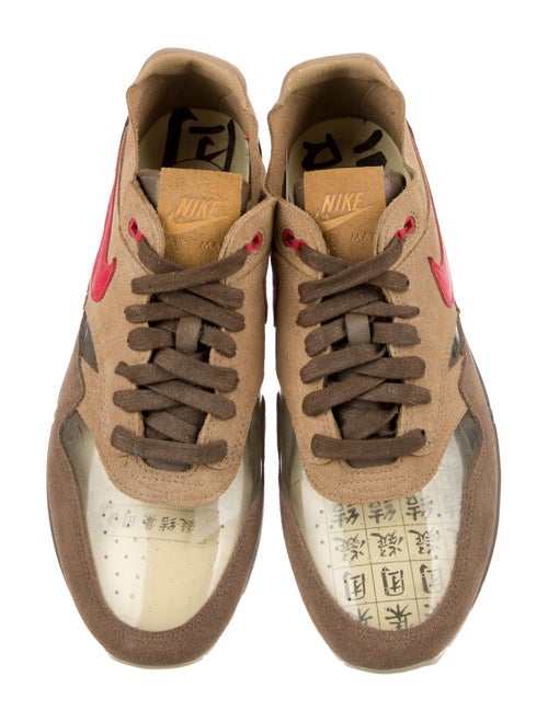 CLOT x Nike Suede Printed Sneakers