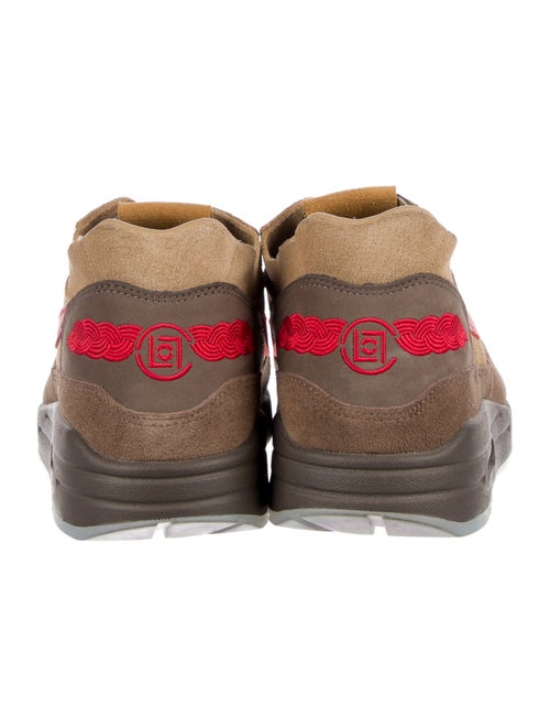 CLOT x Nike Suede Printed Sneakers