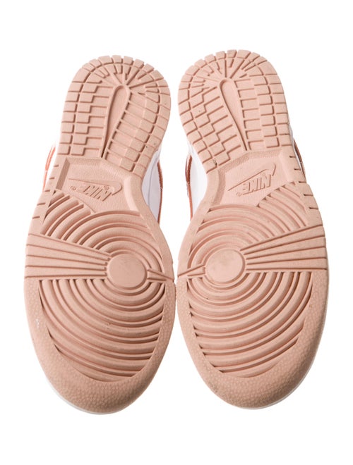 Nike Leather Colorblock Pattern Sneakers