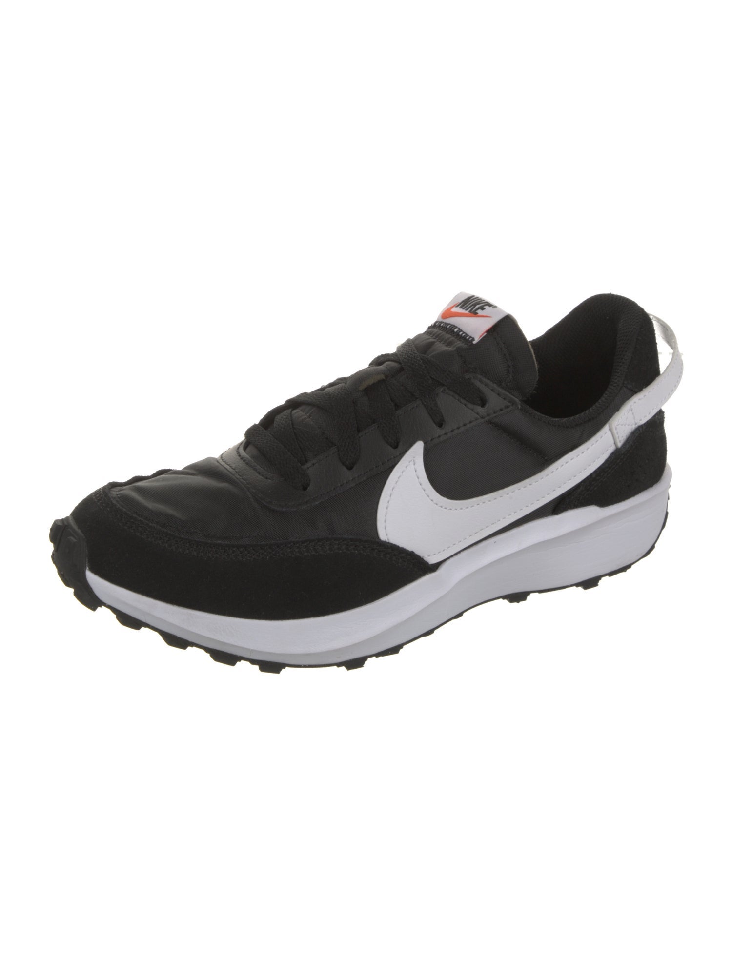 Nike Nylon Leather Trim Embellishment Athletic Sneakers