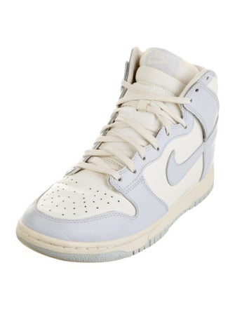 Nike Leather Colorblock Pattern Sneakers