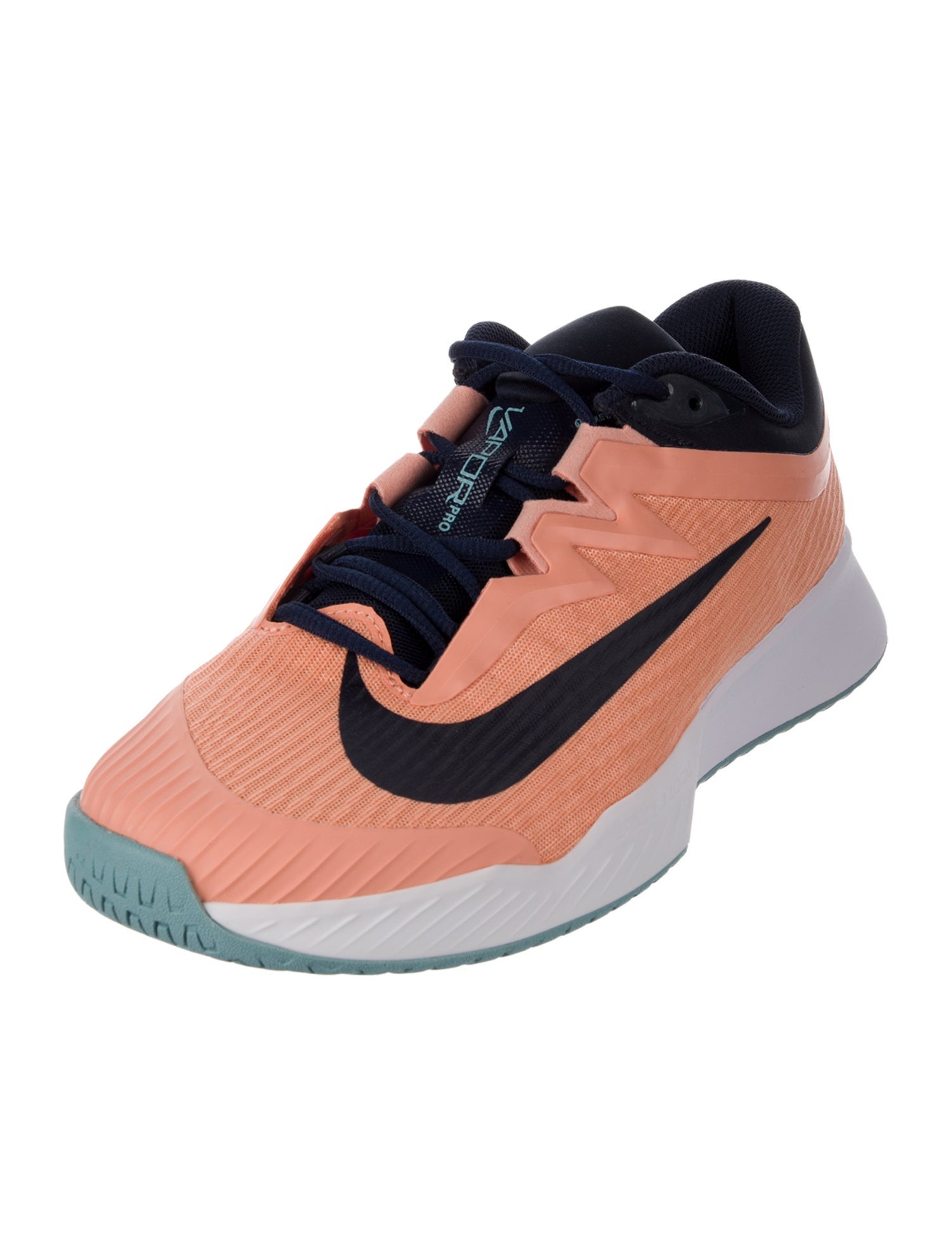 Nike Nike Court Air Zoom Vapor Pro 3 HC Apricot Agate White Denim Turquoise Obsidian Athletic Sneakers w/ Tags