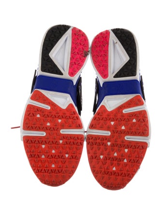 Nike Suede Colorblock Pattern Sneakers