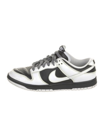 Nike Leather Colorblock Pattern Sneakers
