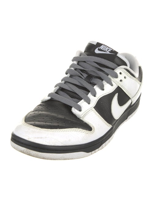 Nike Leather Colorblock Pattern Sneakers