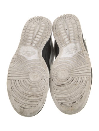 Nike Leather Colorblock Pattern Sneakers