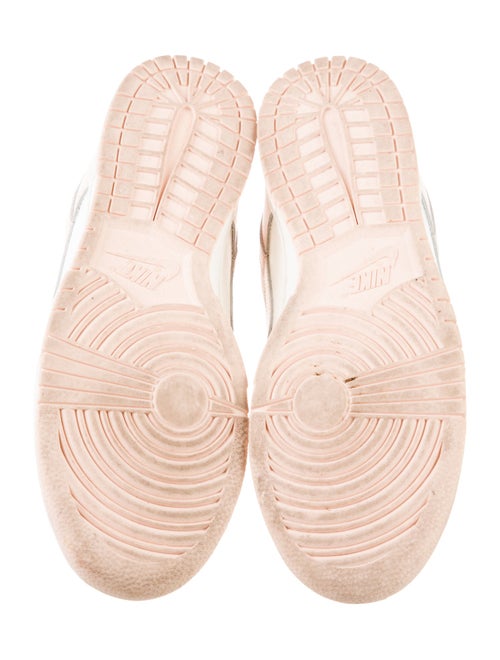 Nike Leather Colorblock Pattern Sneakers